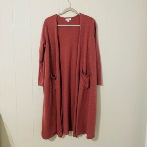 LuLaRoe Pink Knit Sweater